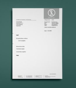 Sie Suchen Fertige Briefpapier Vorlagen Für Ihre Firma | Colofy.de