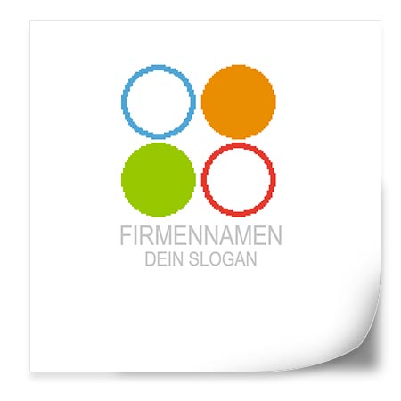 Logo Vorlage | PixelKreise